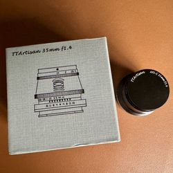 TTartisan 35mm f1.4 for Fujifilm X-Mount
