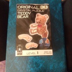 3D Crystal Puzzle/ Teddy Bear