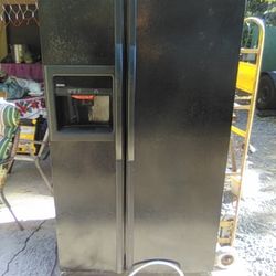 Black Kenmore Refrigerator 