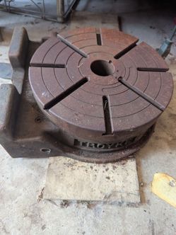 Troyke 12" vintage rotary table