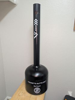 New cigarette ash tray deposits