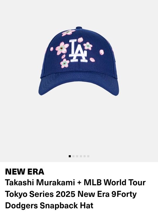 NEW! 🩷Murakami MLB World Tour Tokyo Series 2025 9Forty