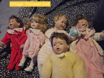 Vintage Porcelain dolls