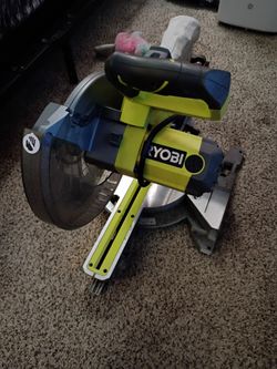 ryobi 15 amp 10 in. sliding compound miter saw corded