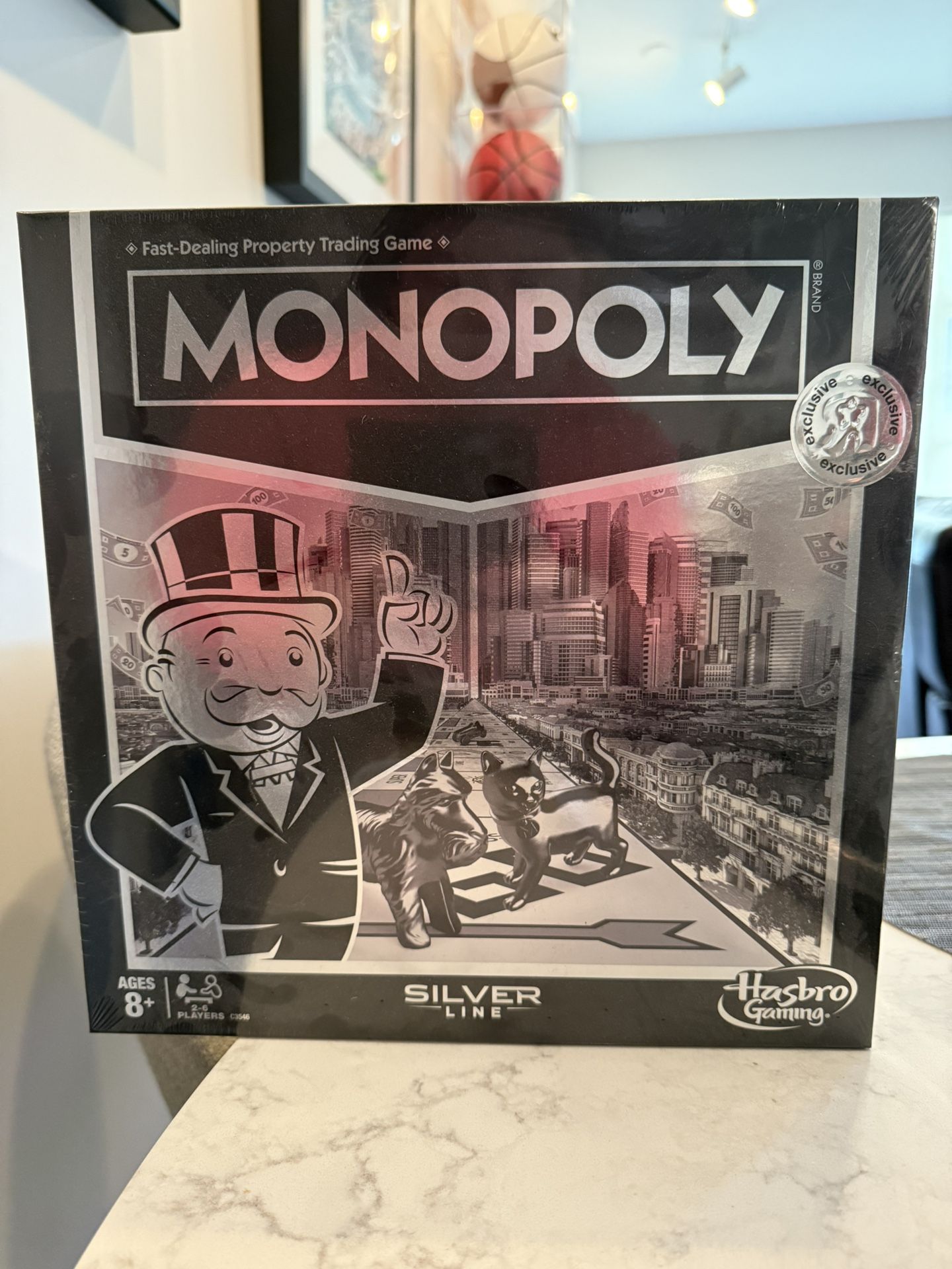 Monopoly Silver Line Edition - new and sealed