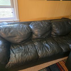 Leather Couch And Loveseat
