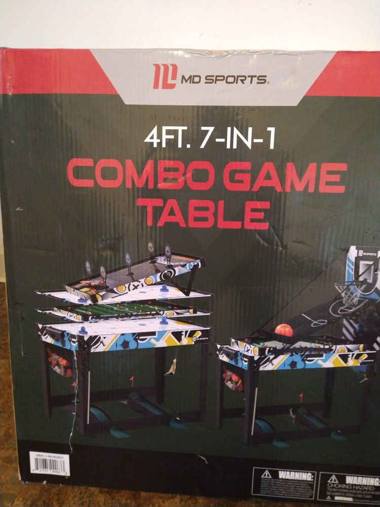 7 IN 1 COMBO GAME TABLE MD SPORTS