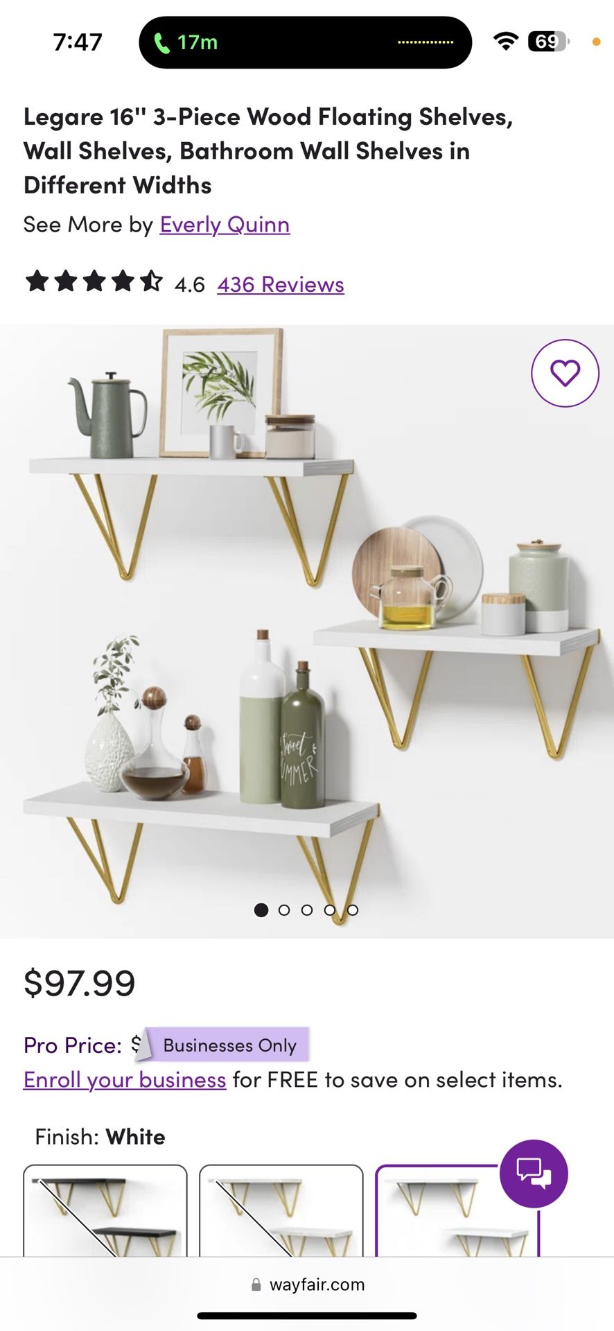 Floating Shelves