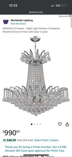 Crystal Chandelier 