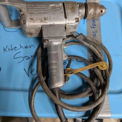 Corded 1/2" Heavy Duty Low Speed Spade Handle Drill