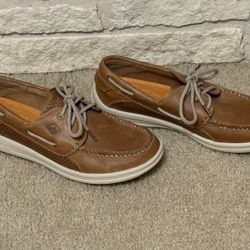 Men’s Sperry Leather Upper Shoes - Size 8M - Like New  