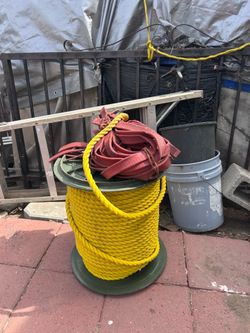 5/8” nylon rope spool