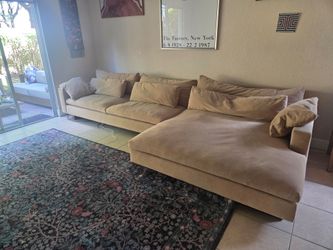 West elm sectional