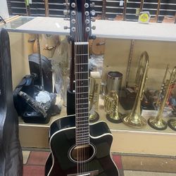 Don Cortez Acoustic Electric 12 String Cuerdas Guitar Guitarra Acoustic Electric Acustica Electrica 