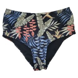 Womens tropical bikini bottom swimwear size 1X