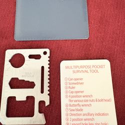 11 In 1 Multipurpose Pocket Survival Tool  