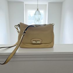 Yellow Coach Crossbody Bag