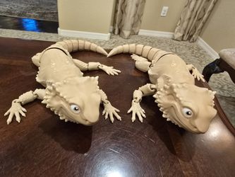 Bearded Dragon - 3D Printed Flexi Toy Figurine