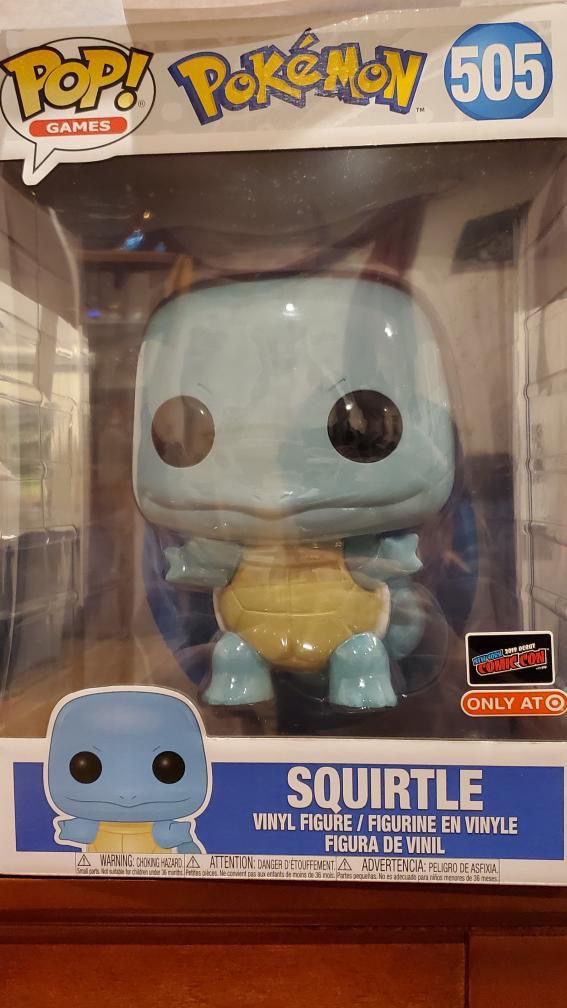 Funko POP Squirtle 505 NYCC Exclusive