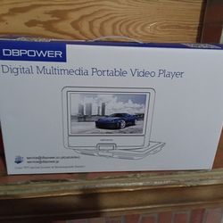 Portable DVD player