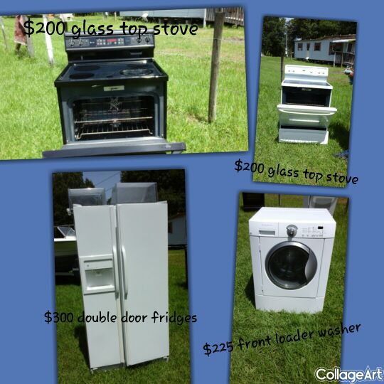 Appliances for sale