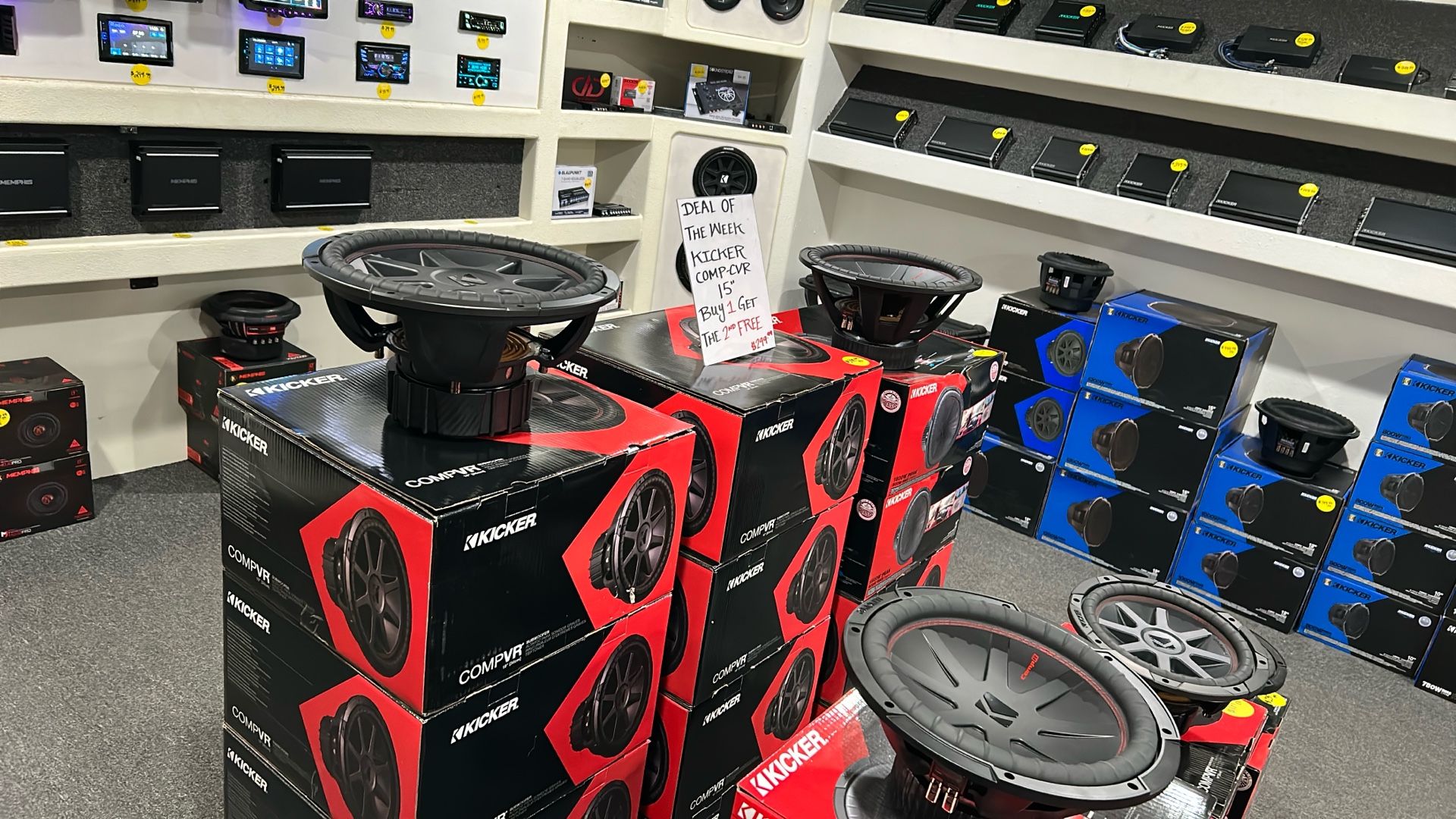 Kicker Comp CVR 15” Buy 1 Get 1 FREE