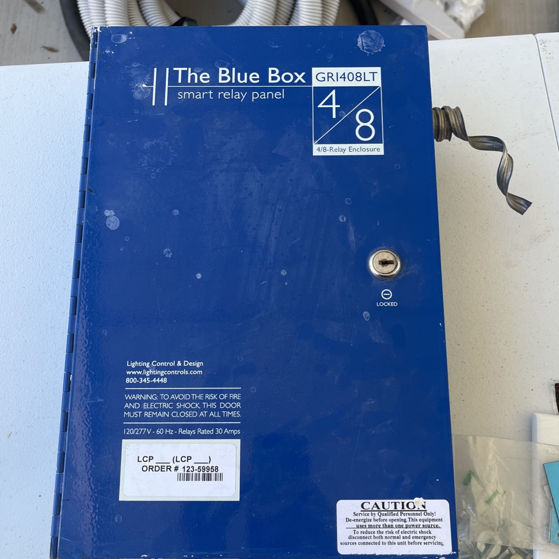 Lighting Control & Design Smart Relay Panel The Blue Box GR1408LT