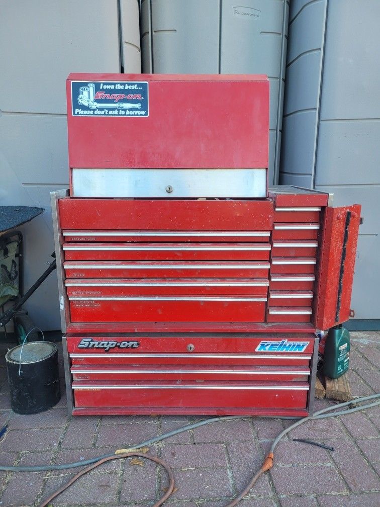 Snap On Tool Boxes With Some Tools $650