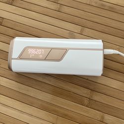 IPL Laser Hair Removal Device Ice-Cooling White Gold