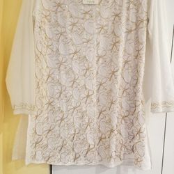 NEW! Embroidered Boho Tunic