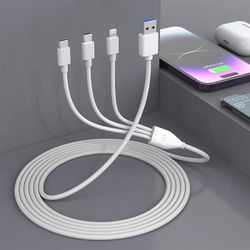 Multi Charging Cable 3-in-1 USB Universal iPhone Charging Cable