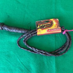 Brand New Rubies Indiana Jones 6 foot Replica Leather Whip