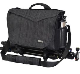 CADeN Camera Bag Case Shoulder Messenger Photography Bag with Laptop Compartment 14", Tripod Holder, Compatible for Nikon, Canon, Sony, DSLR SLR Mirro
