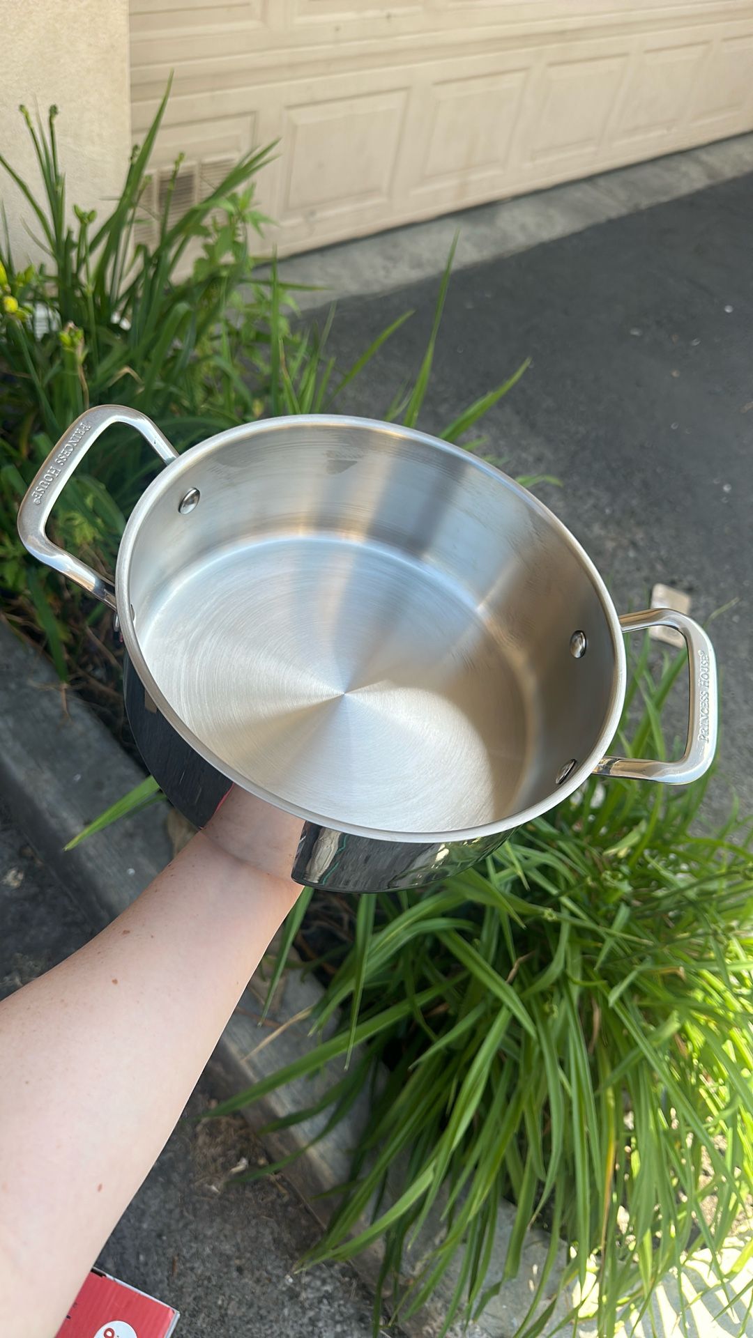 4-quart stainless steel Princess House Pot