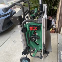 Hitachi Table Saw 10 Inches Come with Stand