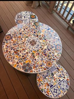 Broken tiles
