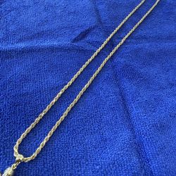 ROPE CHAIN DC & ANGEL PENDANT