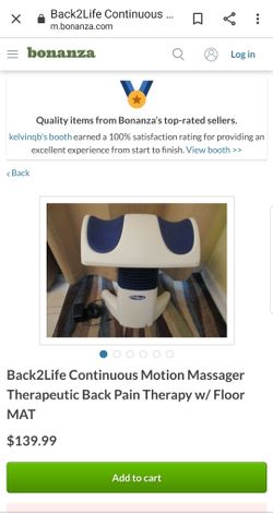Back pain therapy floor MAT