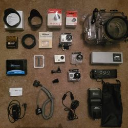 18 Asst. New & Used Photography & Camera Accessories Items 