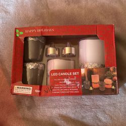 Led Candle Set (6 Pieces)