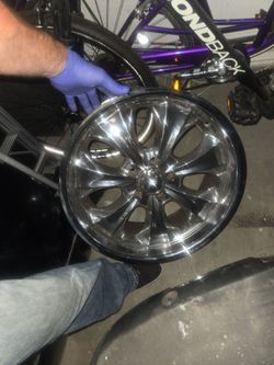 Chrome Rims set of four