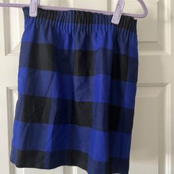 Plaid Skirt