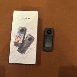 Insta 360 X3 Camera 