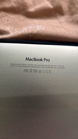 💻 Apple MacBook Pro Retina 13” – A1502 – Works Great 💻