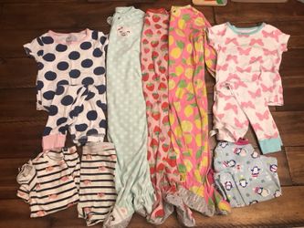 2t pajamas lot