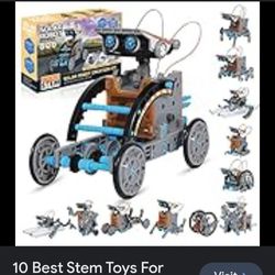 STEM  Educational Build Your SOLAR ROBOT toy Brand New Kids Building Toy Learn And Play