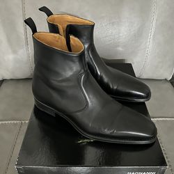 Magnanni Italian Leather Zip Boot