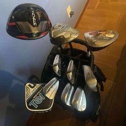 Golf Bag And Clubs