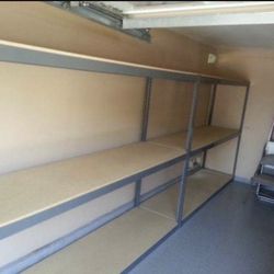 Garage Shelving 96 in W x 24 in D Industrial Boltless Warehouse Storage Racks Stronger Than Home Depot Lowes And Costco Delivery & Assembly Available