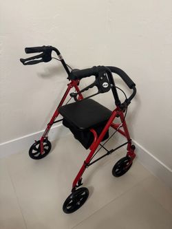 Drive Medical Rollator Walker with Seat